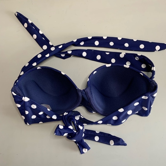 Coral Tropics by Apollo bikini top. Size L - Picture 3 of 7